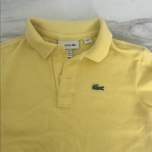 Lacoste Light Yellow Polo Shirt